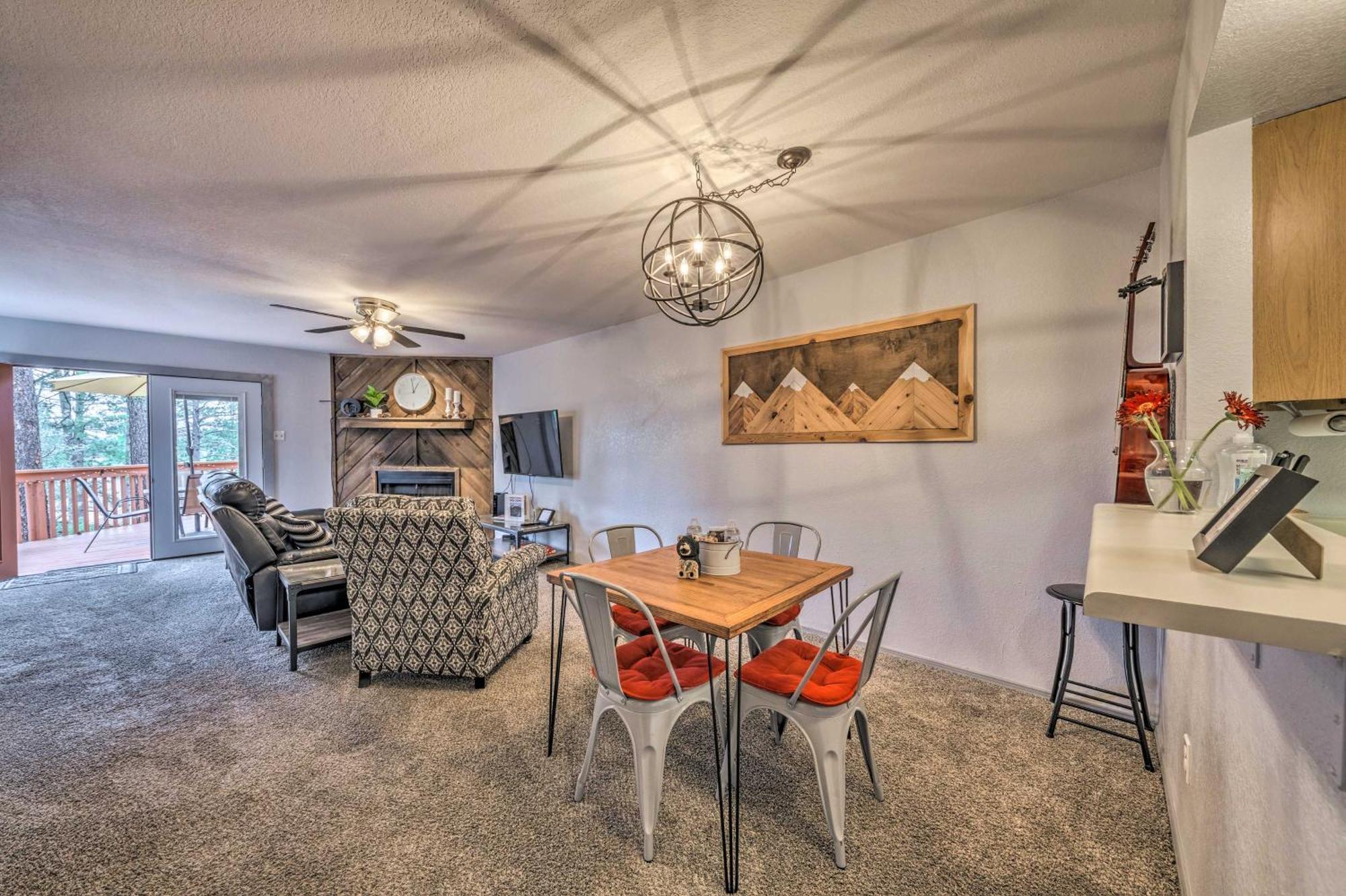 Hike, Golf And Explore Ruidoso Retreat With Deck! Eksteriør bilde