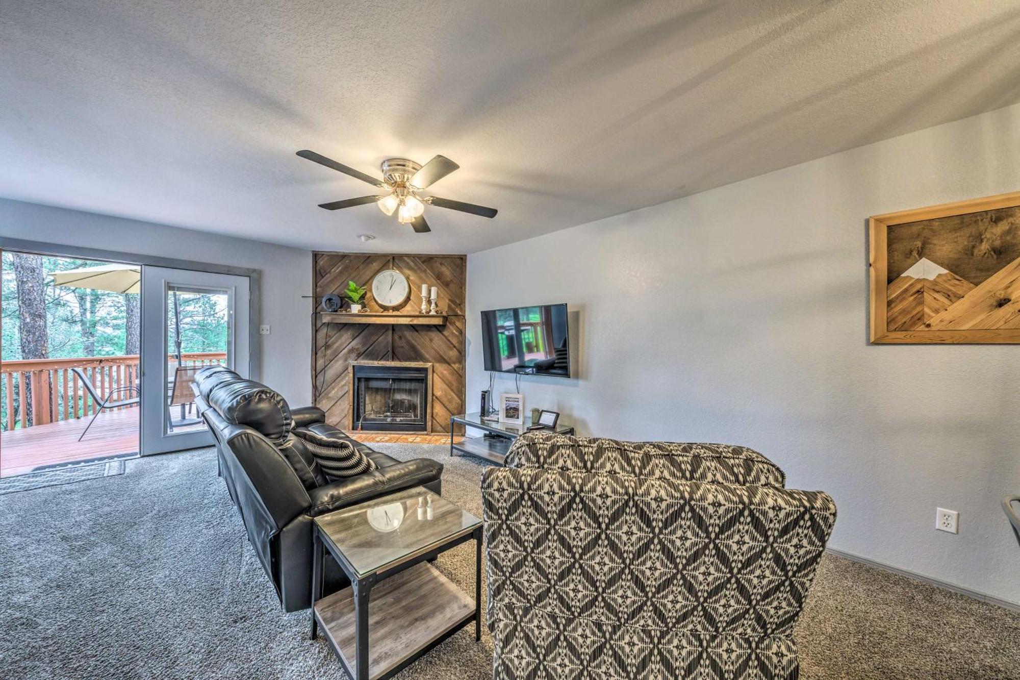 Hike, Golf And Explore Ruidoso Retreat With Deck! Eksteriør bilde